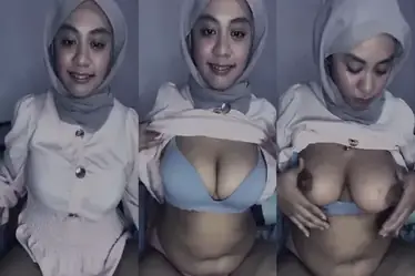 Bokep Indo Hijab Jilbab Abu Pamer Toket Gede