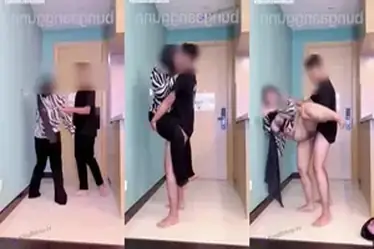 Ukhti Tante Hijab Pasrah Digenjot Brondong Kos
